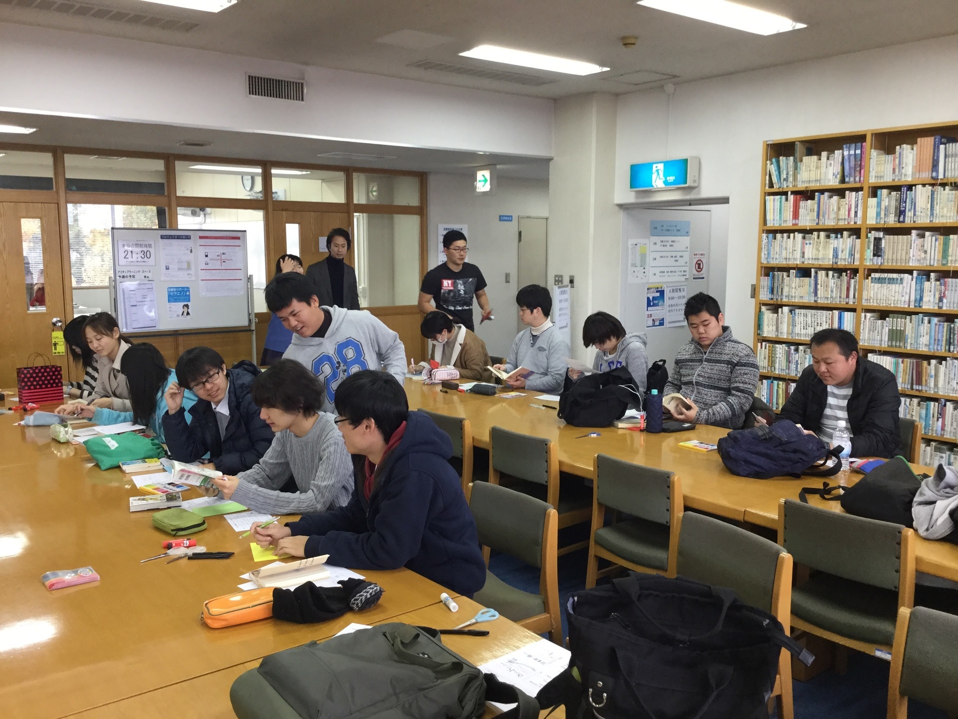 図書館ワークショップ 自分の好きな本のpopを作ろう ２ Obei Blog 聖学院大学 欧米文化学科